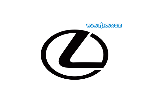CDRX8設計LEXUS雷克薩斯的標志教程