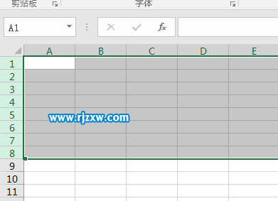 EXCEL2016設(shè)置固定行高的方法