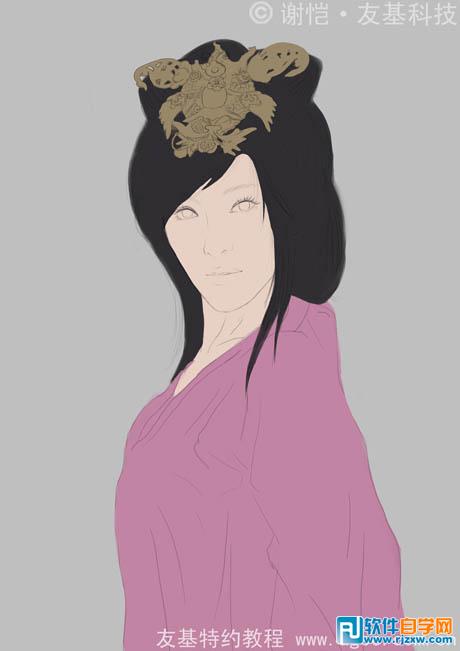 PS鼠繪 洛神傳劇中美女