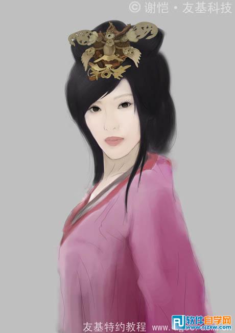 PS鼠繪 洛神傳劇中美女