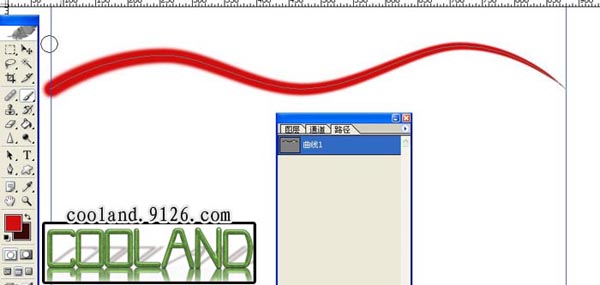 ps圖層樣式制作 觸須