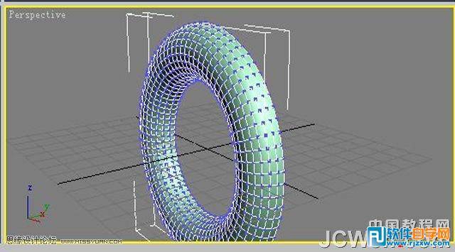 3dmax輪胎怎么做凹陷