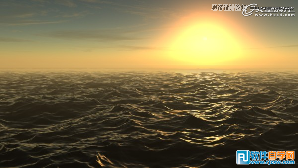 3dmax海水材質設置