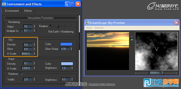 3dmax海水材質設置