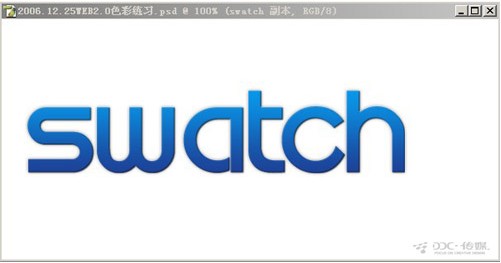 ps個(gè)性字體logo設(shè)計(jì)