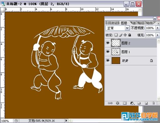 ps浮雕效果怎么做