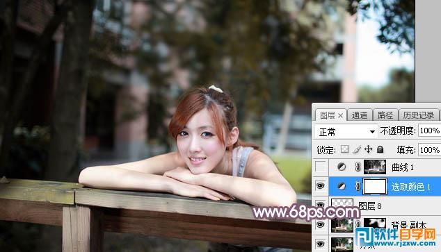 photoshop逆光效果