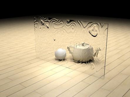 用3Ds Max制作玻璃擋板實現朦朧美感實例教程