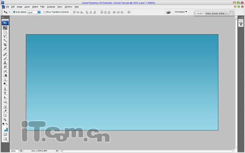 用Photoshop制作帶有云彩特效的文字實例教程