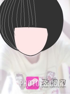 用photoshop把人物照片制作成可愛的漫畫實例教程