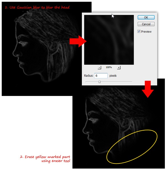 用PhotoShop制作頭像煙霧化效果實例