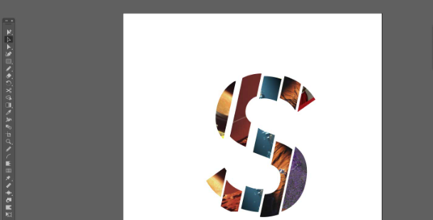 ai設計切割字體海報方法介紹