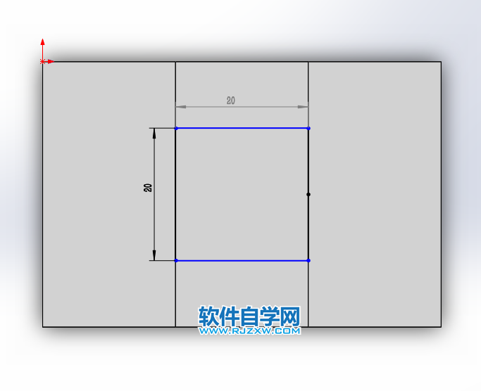 solidworks前視與上視基準(zhǔn)面拉伸切除畫圖