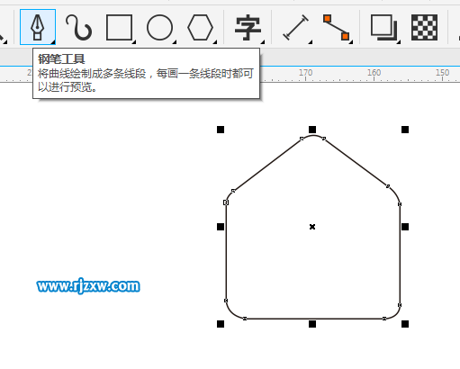 CDRX8制作寫郵箱的圖標教程