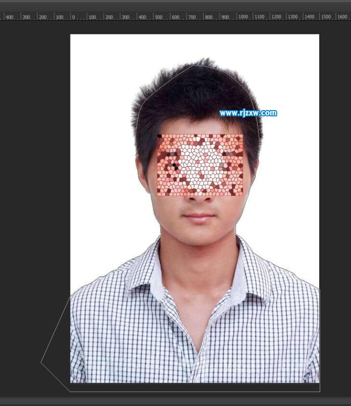 ps人物證件照精細摳圖