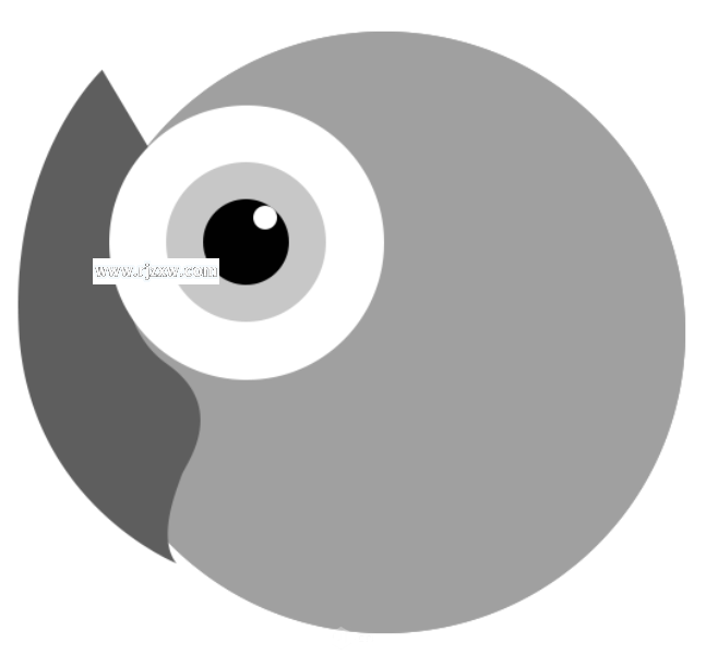 呆萌小貓頭鷹用PS怎么繪制