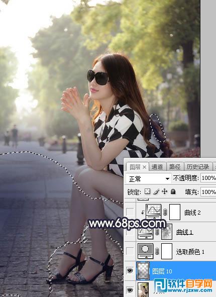 秋季唯美圖片調(diào)色處理