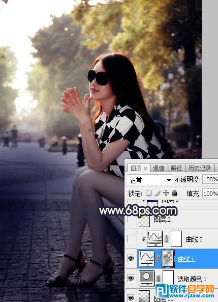 秋季唯美圖片調(diào)色處理