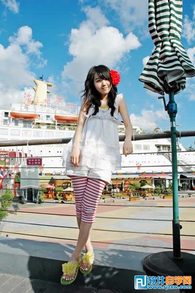 照片照歪了用ps調(diào)正