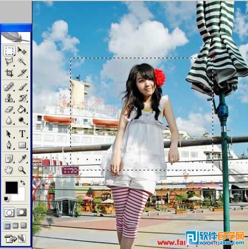 照片照歪了用ps調(diào)正