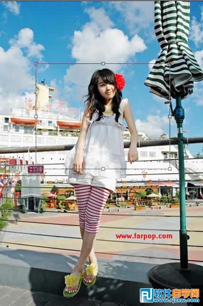 照片照歪了用ps調(diào)正