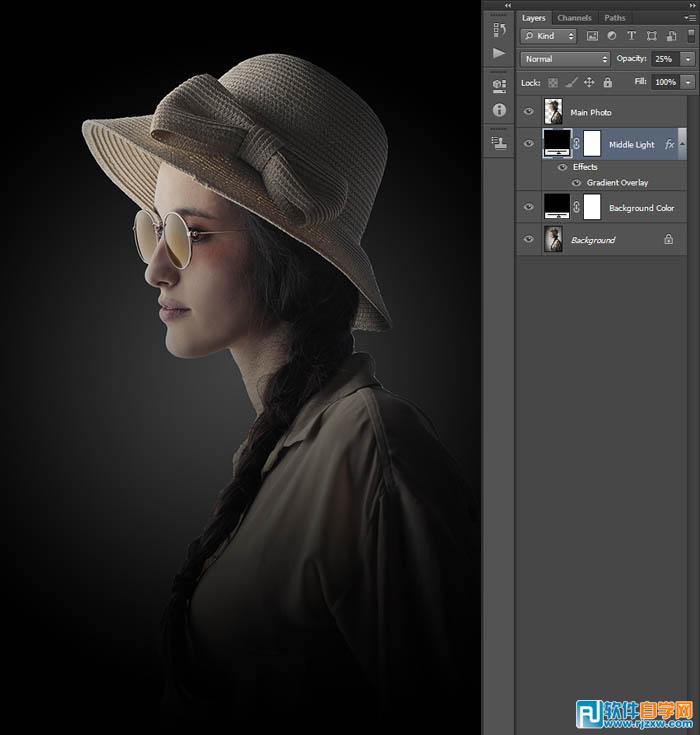 給室內(nèi)南充女孩調(diào)些唯美效果