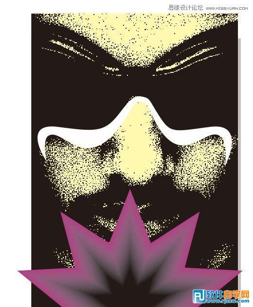 CorelDRAW X6設(shè)計(jì)黑社會(huì)酒吧海報(bào)封面