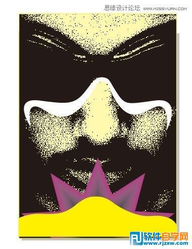 CorelDRAW X6設(shè)計(jì)黑社會(huì)酒吧海報(bào)封面