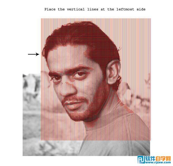 Illustrator CS6怎么把照片轉(zhuǎn)成抽象的線圖效果