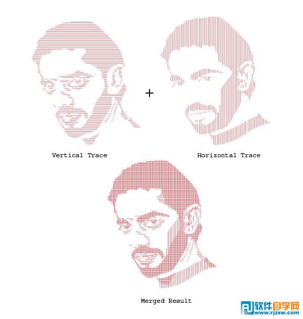 Illustrator CS6怎么把照片轉(zhuǎn)成抽象的線圖效果