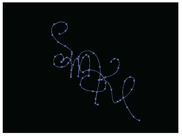 Illustrator CS6用煙霧筆刷設計白色煙霧