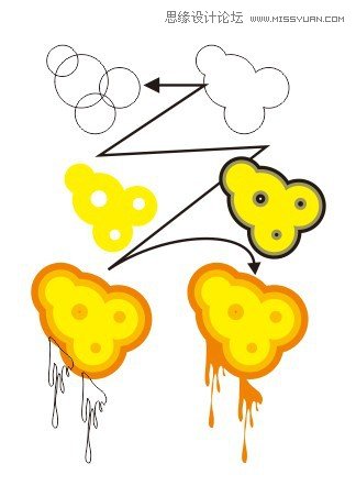 Coreldraw X7設計立體五角星