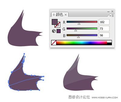IllustratorCS6用色階畫法精細設計鳥類插畫