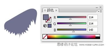 IllustratorCS6用色階畫法精細設計鳥類插畫