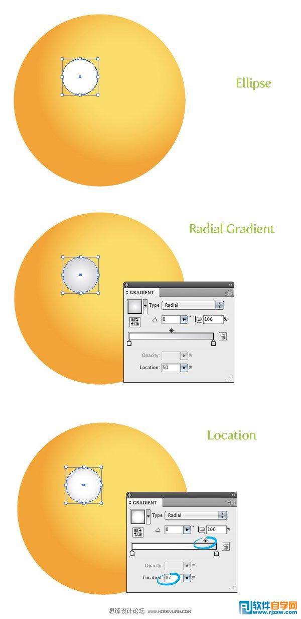教你用Illustrator繪制微笑的太陽矢量圖