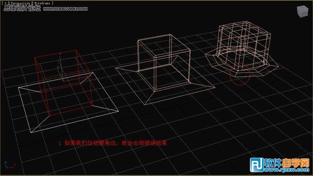 教你用3DMax把多邊形圓滑簡單操作技巧