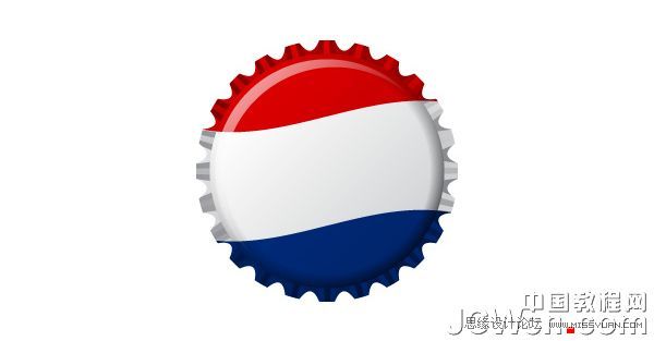 用Illustrator CS6教你怎么繪制可樂瓶蓋