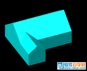 教你怎么用AutoCAD拉伸,倒角,并集工具繪實體