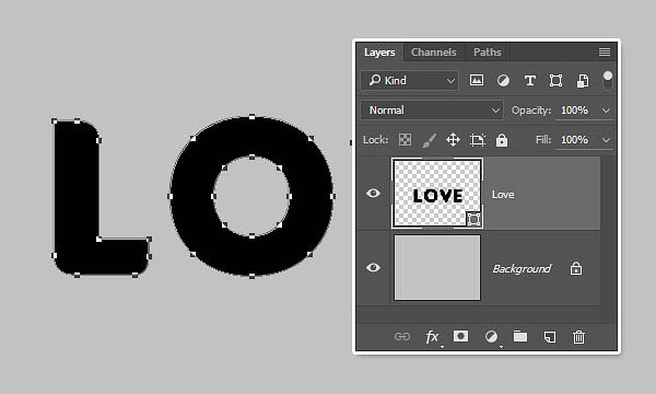 PhotoshopCS5制作LOVE浮雕花紋立體字