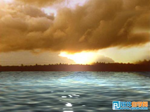 3dsMax打造真實的海景