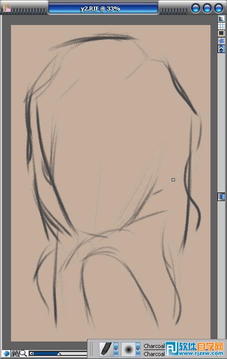 Painter手繪周璇舊上海時畫像