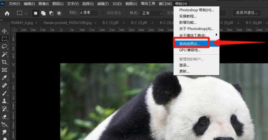 ps搜索系統(tǒng)可用內(nèi)存方法介紹