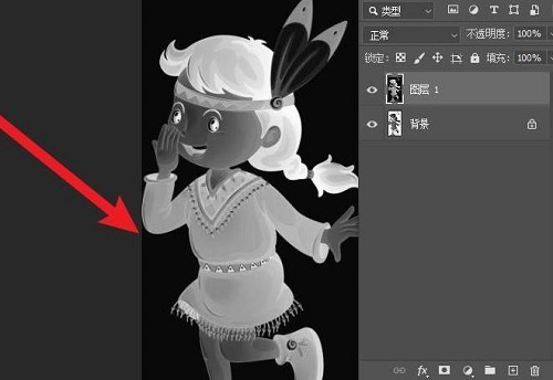 ps把圖片變成線稿教程