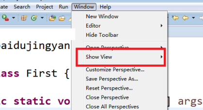 eclipse左側項目欄不見了解決方法