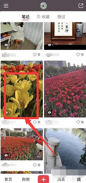 小紅書如何置頂作品