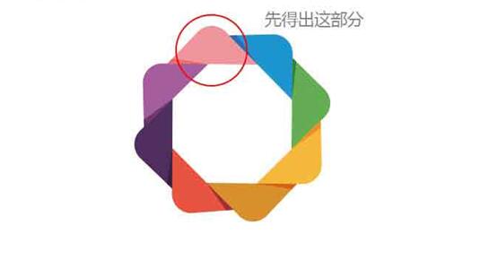 教你怎么用AI制作漂亮的彩色旋轉標志