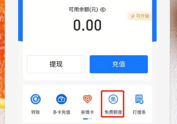 支付寶提現(xiàn)免費(fèi)額度在哪查詢