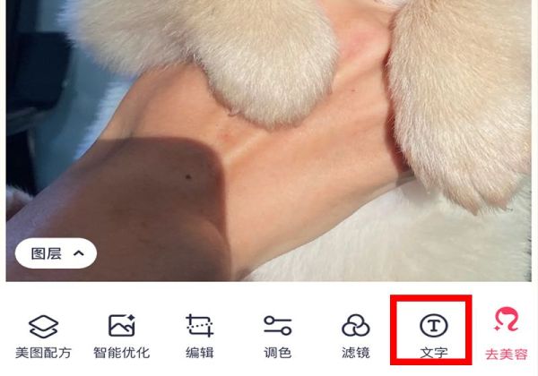 美圖秀秀文字怎么換行