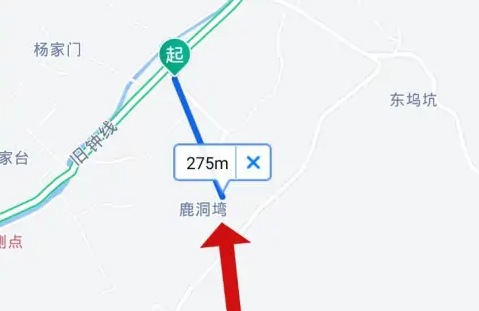 地圖測距怎么測
