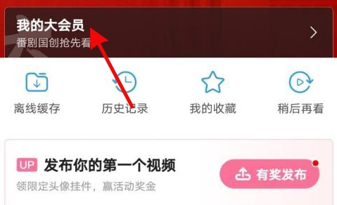 嗶哩嗶哩大會員退款步驟